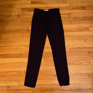 Sessùn Navy Viscose Cigarette Pants